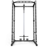 ATX® Power Rack PRX-520-XS mit Plate Load Latzug - Höhe 215 cm Frontansicht