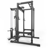 ATX® Power Rack PRX-780 mit Latzug - Hantelscheibenaufnahme Ansicht von der Seite