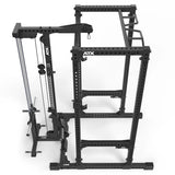ATX® Power Rack PRX-780 mit Latzug - Hantelscheibenaufnahme Ansicht von oben