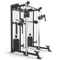 ATX® Rack-Zugstation mit Multipresse Seitenansicht