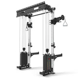 ATX® Half Rack Wall - Kabelzug Ansicht von hinten