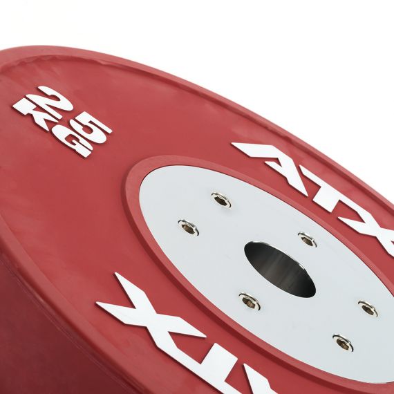 ATX® HQ Bumper Plates Hantelscheiben Set – 140 kg