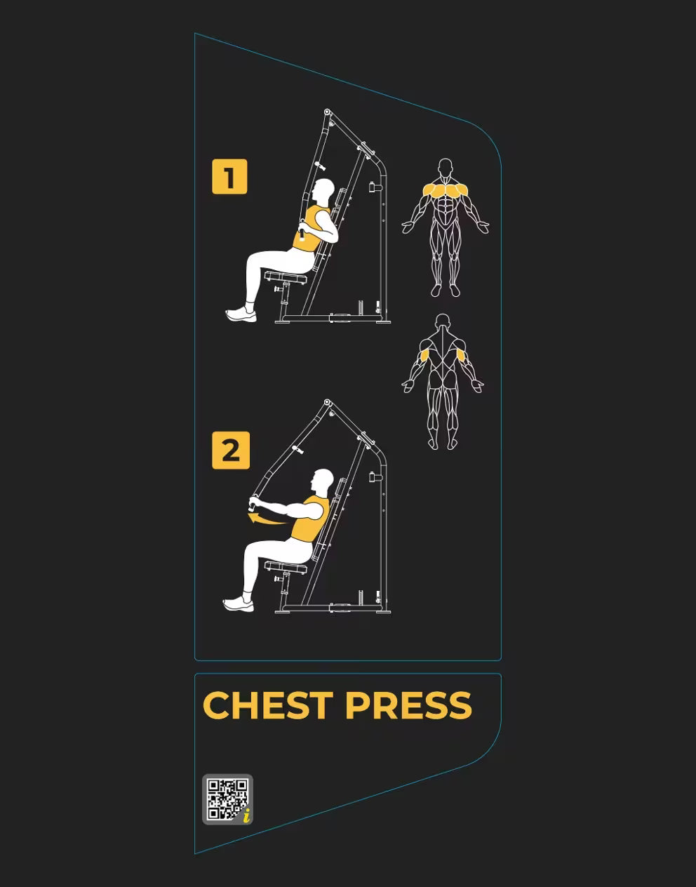 Brustpresse Stack Weight - Vision Fitness