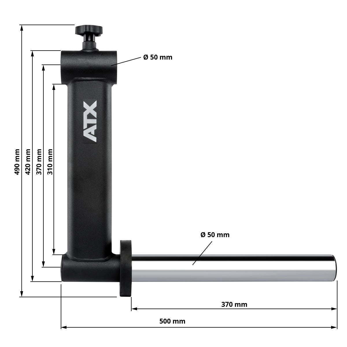ATX® Camber Bar Attachment - 50mm