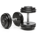 CHD Komplett Hantelsätze - Guss glatt - 2 kg Steigung 4 - 70 kg
