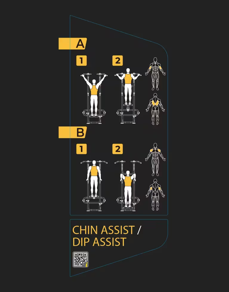 Chin / Dip Assist- Vision Fitness