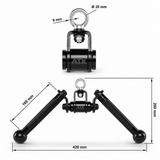 ATX® Black Line V Bar Maße 