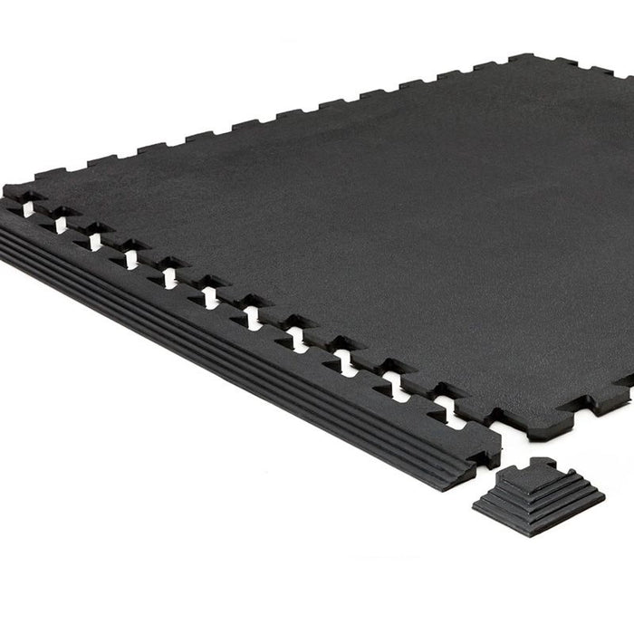 Gymfloor® Vulkanisierte Vollgummi Schutzplatte 17 mm Stärke