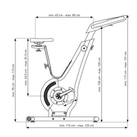 Produktdetails Fahrradergometer Nohrd - 6 verschiedene Holzarten