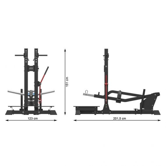 ATX® Belt Squat Machine - Kniebeugenmaschine