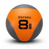Medizinball aus Gummi – 8 kg orange