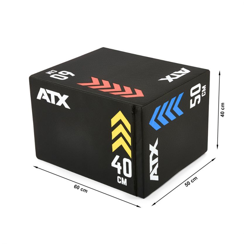 ATX® Soft Plyo Box jumping box 40 x 50 x 60 cm