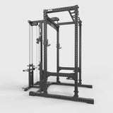 ATX® Power Rack PRX-780 mit Latzug - Hantelscheibenaufnahme 3D-Ansicht