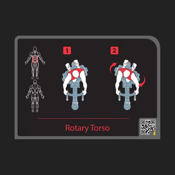 Rotary Torso Maschine - Vision Fitness Keystone