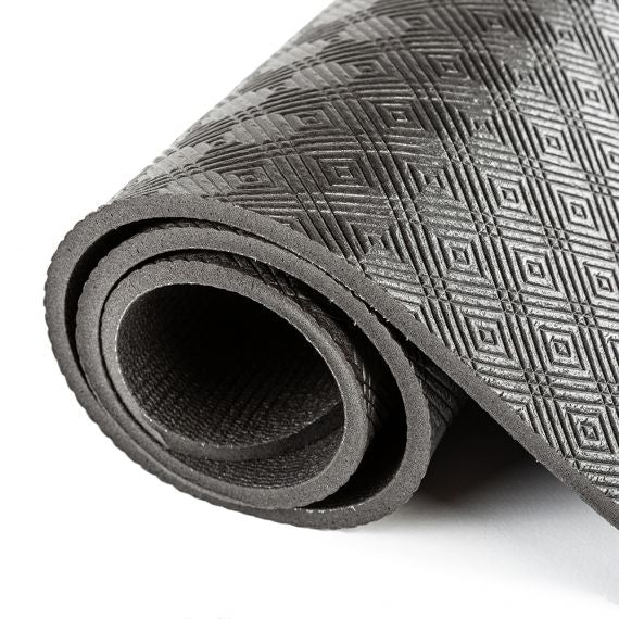 Profi Gymnastikmatte schwarz Set - 5 Stück