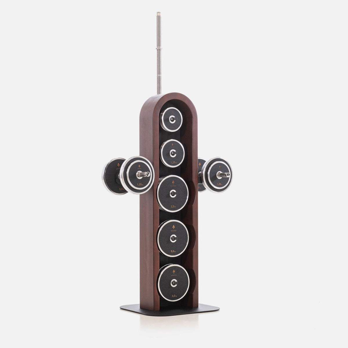 NOHrD WeightPlate Tower - in 6 Holzarten