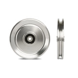 Aluminium Seilrolle / Umlenkrolle ø 140 mm Komplettansicht