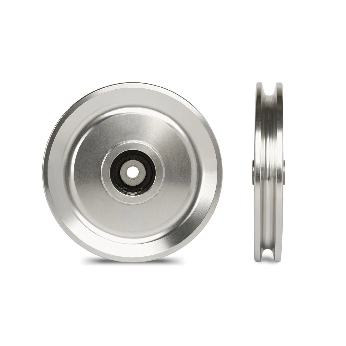 Aluminium Seilrolle / Umlenkrolle ø 140 mm Komplettansicht