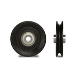 Seilrolle / Umlenkrolle ø 75 mm Komplettansicht