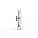 Rope pulley / deflection pulley - aluminum Ø 90 mm